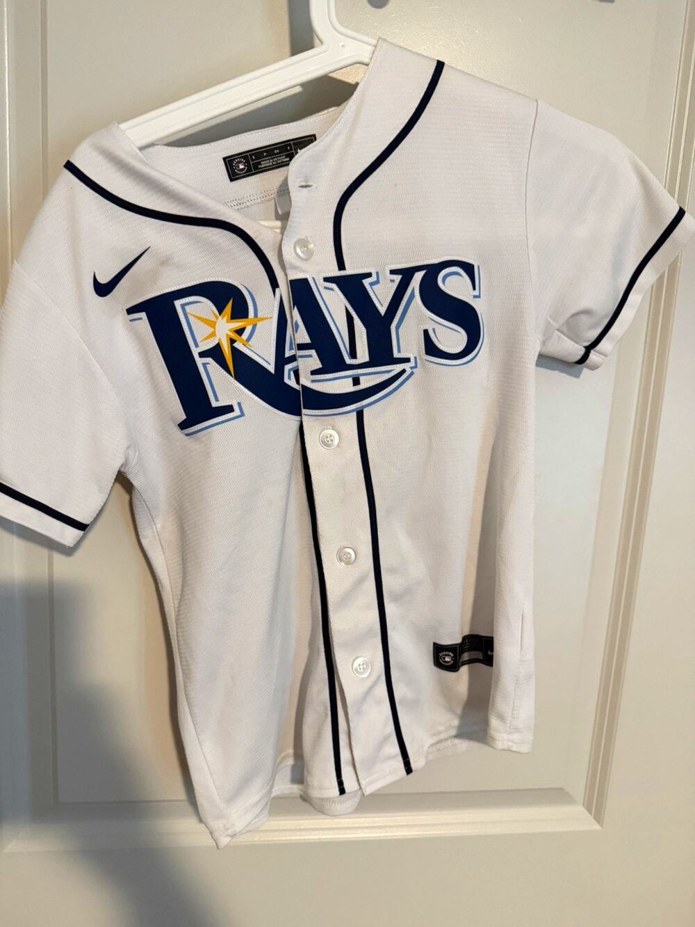 Nike Tampa Bay Rays Randy Arozarena #56 Jersey Youth Small S MLB Baseball